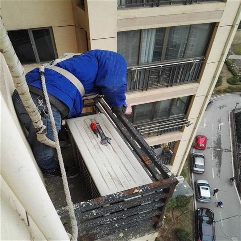 深圳公明别墅柜机空调跳闸维修